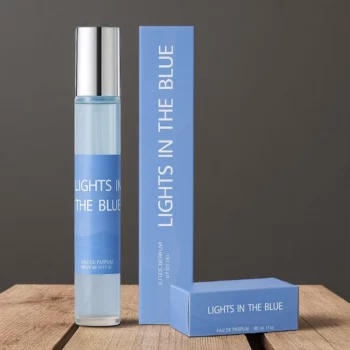 Lot de 12 (1,70€ pièce) : LIGHTS IN THE BLUE – Eau de Parfum Générique 33ml Tertio