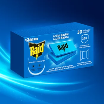 Lot de 6 (4,20€ unité) : 30 Pastilles Recharges pour Appareil Électrique Anti-Moustiques – RAID