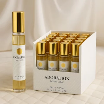Lot de 24 (1,30€ pièce) : ADORATION – Eau de Parfum Générique 33ml Tertio