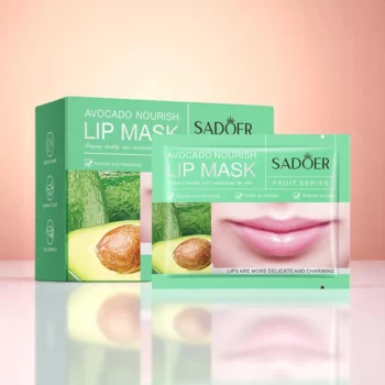 Lot de 6 (0,70€ unité) : Masques à Lèvres Nourrissants à l’Avocat – SADOER – Image 2
