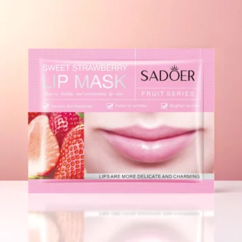 Lot de 6 (0,70€ unité) : Masques à Lèvres à la Fraise Douce – SADOER – Image 2