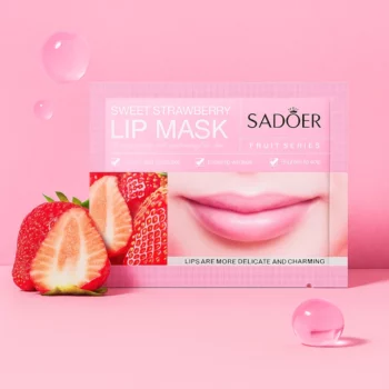 Lot de 6 (0,70€ unité) : Masques à Lèvres à la Fraise Douce – SADOER