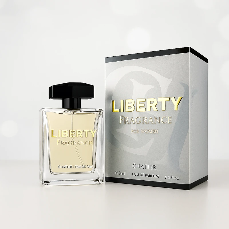 grossiste parfum chatler femme pas chher (11) Lot de 5 (5,50€ Pièce) : Eau de Toilette Femme LIBERTY FRAGRANCE 100ml – CHATLER – Image 1