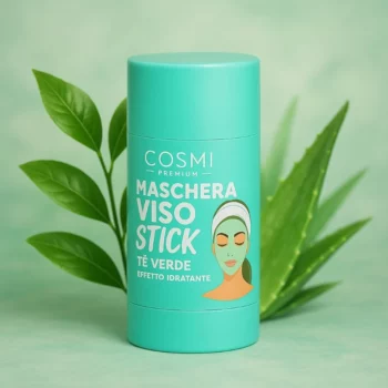 Lot de 12 (1,95€ unité) : Masque Visage en Stick THÉ VERT – Cosmi Premium