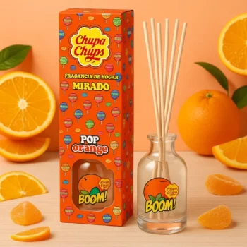 Lot de 12 (Soit 2,05€ Pièce) : Mikado Chupa Chups Pop Orange 30ml