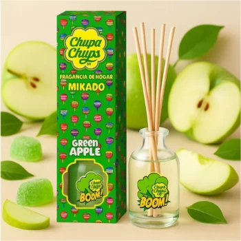 Lot de 12 (Soit 2,05€ Pièce) : Mikado Chupa Chups Green Apple 30ml