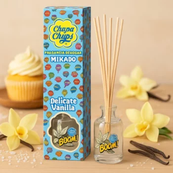 Lot de 6 (Soit 1€ Pièce) : Mikado Chupa Chups Delicate Vanille 30ml