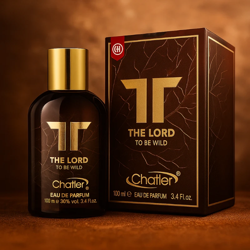 parfum chatler homme prix grossiste (29) Lot de 5 (5,50€ Pièce) : Eau de Toilette Homme THE LORD TO BE WILD 100ml – CHATLER – Image 1