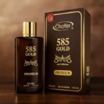 Lot de 5 (5,50€ Pièce) : Eau de Toilette Homme 585 GOLD PREMIUM 100ml – CHATLER