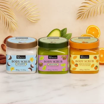 Lot de 12 (3,50€ Pièce) : Gommages Corps IDC Institute Sugar Body Scrub Assortis