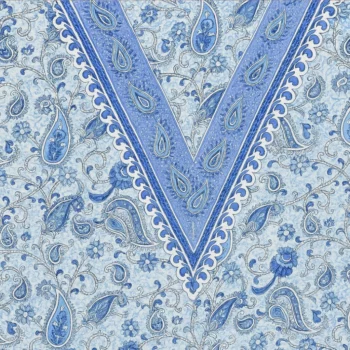 Lot de 6 Couleurs mélangées (2,80€ Pièce) : Tunique style CAFTAN Motif Petit Paisley Couleurs Aléatoires MADE IN INDIA – Image 4