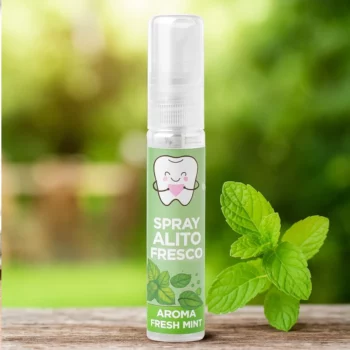 Lot de 6 (2,25€ unité) : Spray haleine fraîche Fresco Fresh Mint 10ml – Cosmi Premium