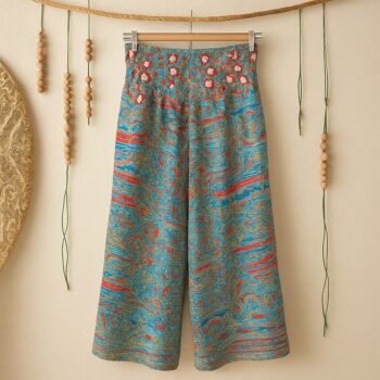 Lot de 5 (3.50€ Pièce) : Pantalon coupe Large Motif Bohème Coloré - MADE IN INDIA – Image 3