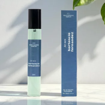 Présentoir de 20 (1,20€ pièce) : Eau de toilette générique Homme HORTENCIO FERNANDEZ FOR MEN 33ml - Reyes Queens – Image 2