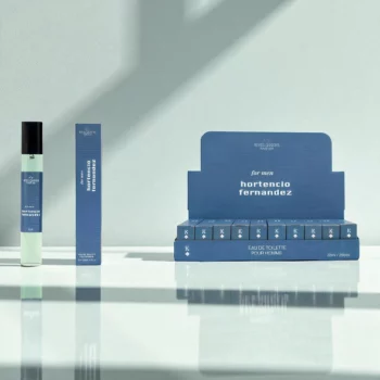 Présentoir de 20 (1,20€ pièce) : Eau de toilette générique Homme HORTENCIO FERNANDEZ FOR MEN 33ml - Reyes Queens – Image 3