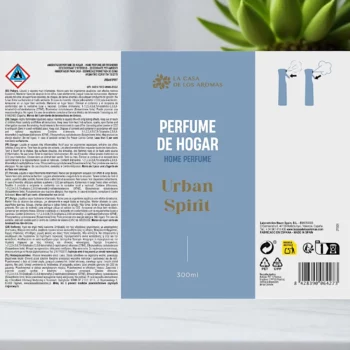 Lot de 6 (4,40€ pièce) : Spray d’Ambiance Urban Spirit 300ml Premium – La Casa de los Aromas – Image 3