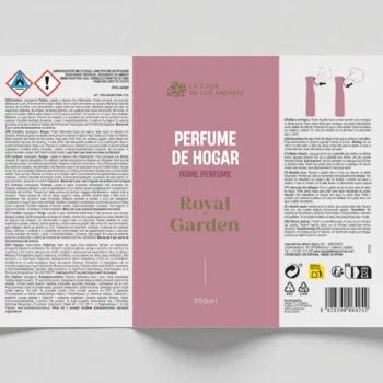 Lot de 6 (4,40€ pièce) : Spray d’Ambiance 300ml Premium Royal Garden – La Casa de los Aromas – Image 3
