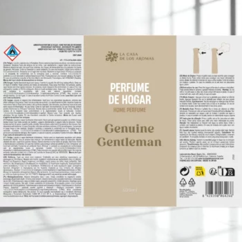 Lot de 12 (3,98€ pièce) : Spray d’Ambiance Genuine Gentleman 300ml Premium – La Casa de los Aromas – Image 3