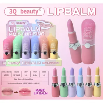 Présentoir de 24 (soit 0,75€ l'unité) BAUME À LÈVRES MAGIQUE – 3Q BEAUTY – Image 2