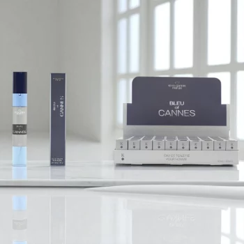 Présentoir de 20 (1,20€ pièce) : Eau de toilette générique Homme BLEU OF CANNES 33ml - Reyes Queens – Image 3
