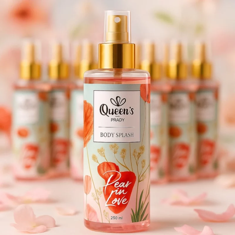A Partir de 1,90€ Prix Dégressif : Brume corporelle rafraichissante "PEAR IN LOVE" - Prady
