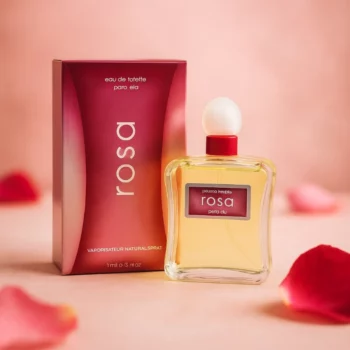 A Partir de 1,94€ Prix Dégressif :  Eau de Toilette Femme Rosa – Naturmais – Fabriquée en Espagne