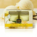 Packs de 8X2 (Soit 1,80€ les 2 bougies) : Pack 2 Bougies Vanille - Lumar