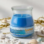 Pack de 12 (soit 1,25€ piéce) - Bougie parfum fraîcheur marine