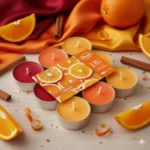 Lot de 6 paquets de 18 bougies (soit 1,60€ les 18) - Parfum Agrumes