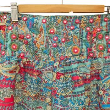 Lot de 5 (3.50€ Pièce) : Pantalon coupe Large Motif Bohème Coloré - MADE IN INDIA – Image 4