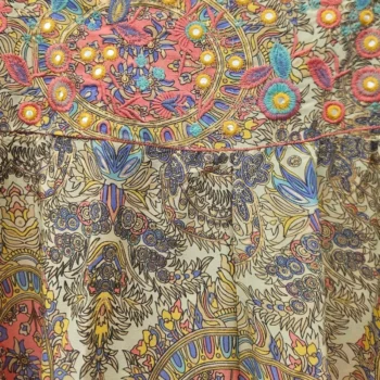 Lot de 5 (3.50€ Pièce) : Pantalon coupe Large Motif Bohème Coloré - MADE IN INDIA – Image 2