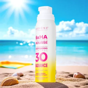 Lot de 6 (3,75€ Pièce) : Mousse Fouettée Solaire SPF 30 – Anti-Âge & Hydratante – Image 2