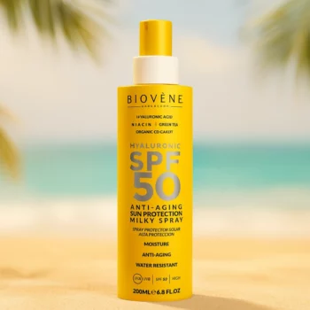 Lot de 6 (6,62€ Pièce) : Spray Solaire Anti-Âge SPF 50 – Milky Spray Haute Protection