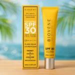 Lot de 6 (4,05€ Pièce) : Fluide Solaire Visage Anti-Âge SPF 30 – Biovène Barcelona