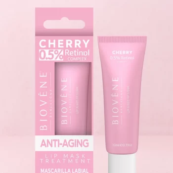 Lot de 6 (soit 2,61€ Pièce) : Masque à Lèvres Cerise au Rétinol 0,5 % – Soin Anti-Âge Nourrissant – Image 2