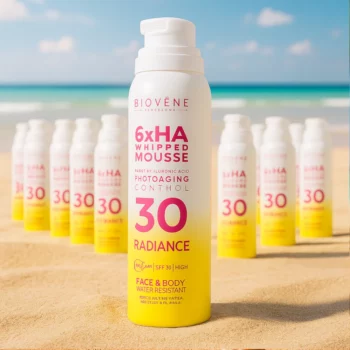 Lot de 12 (3,35€ Pièce) : Mousse Fouettée Solaire SPF 30 – 6x Acide Hyaluronique