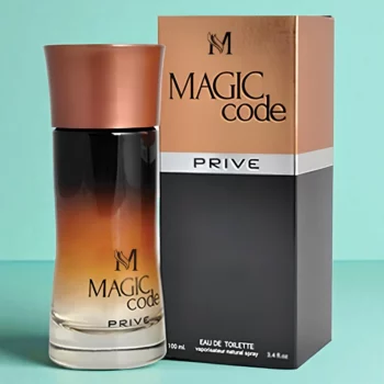 Lot de 5 (4,70€ Pièce) : Eau de Toilette Homme Magic Code Privé 100ml - Mirage – Image 2