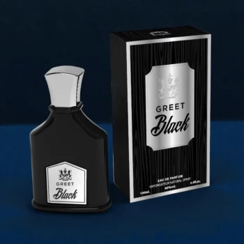 Lot de 5 (4,70€ Pièce) : Eau de Parfum Homme Greet Black 100ml - Mirage – Image 2