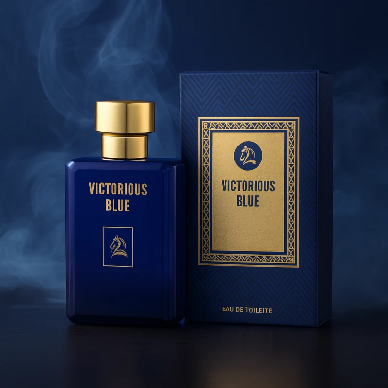 fournisseur en eau de parfum montage pour homme (4) Lot de 5 (4,70€ Pièce) : Eau de Toilette Homme Victorious Blue 100ml - Mirage – Image 1