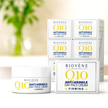 Lot de 24 : Crème de Jour Anti-Rides Q10 – Extra Fermeté – Biovène Barcelona
