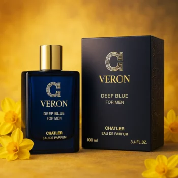 Lot de 5 (5,50€ Pièce) : Eau de Toilette Homme CH VERON DEEP BLUE 100ml – CHATLER