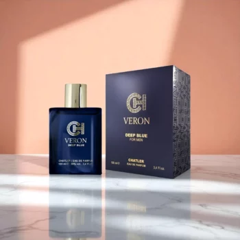 Lot de 5 (5,50€ Pièce) : Eau de Toilette Homme CH VERON DEEP BLUE 100ml – CHATLER – Image 2