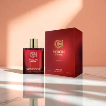 Lot de 5 (5,50€ Pièce) : Eau de Toilette Homme CH VERON HERO FIRE 100ml – CHATLER – Image 2