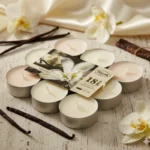 Lot de 6 paquets de 18 bougies (soit 1,60€ les 18) - Parfum Vanille