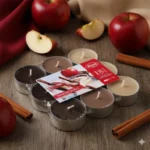 Lot de 6 paquets de 18 bougies (soit 1,60€ les 18) - Parfum Cannelle