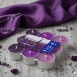 Lot de 6 paquets de 18 bougies (soit 1,60€ les 18) - Lavande