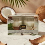 Packs de 8X2 (Soit 1,80€ les 2 bougies) : Pack 2 Bougies Coco - Lumar