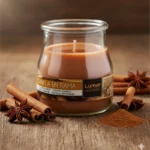 Pack de 12 (soit 1,25€ piéce) - Bougie parfum cannelle