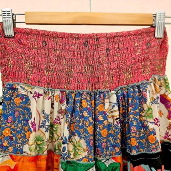 Lot de 5 (3,50€ Pièce) : Jupe longue Patchwork Motif Bohème Coloré - MADE IN INDIA – Image 3