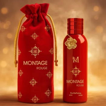 Lot de 5 (4,70€ Pièce) : Eau de Parfum Femme Montage Rouge 100ml - Mirage